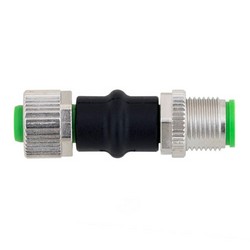 M12 5针A编码公头/母头适配器的图片