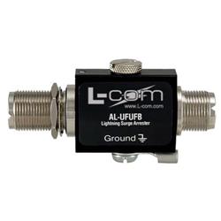 UHF 母头转UHF母头穿壁式 0-3GHz, 600V同轴避雷器的图片