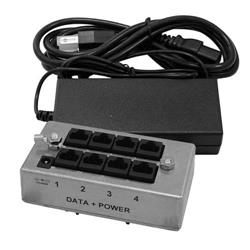 BTD-CAT5-P4中跨/供电器套件，带48V直流70W电源的图片