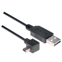 USB线缆，左角Mini B5公头/直向A型公头，5.0m的图片