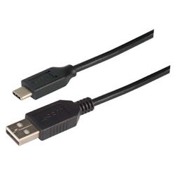 USB 2.0线缆，直通Type-C/直通A型，1米的图片