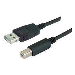 LSZH USB自锁A型 - 标准B型线缆，1.0m的图片