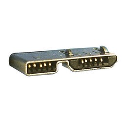 USB 3.0线缆，带翼形螺丝Micro-B/A型，0.5米的图片