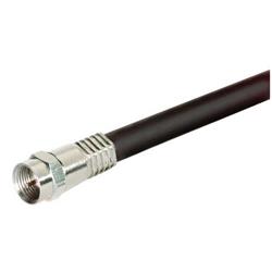 RG6 4重屏蔽同轴线缆，F型公头/公头，9.0ft/2.7m的图片