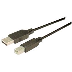经济型USB线缆，A型/B型，0.3米的图片