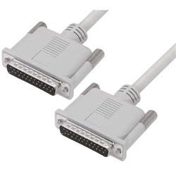IEEE-1284模制线缆，DB25公头/DB25公头，3米的图片
