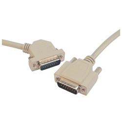 优良型模制D-Sub线缆，DB15公头/45度右出线公头，25英尺（7.6米）的图片