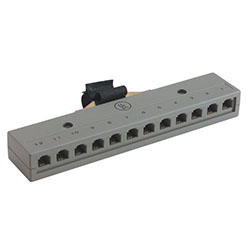 Telco Harmonica 12 RJ11 (6x4) / 50 引脚母头的图片