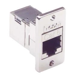 6 类 屏蔽式 RJ45 (8x8) 优良型面板耦合器套件的图片