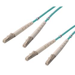 OM4 50/125 100G多模低烟无卤光缆，双芯LC/双芯LC，3米的图片