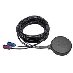 GPS/蜂窝（3G/LTE）双频带移动式天线，磁性安装底座，Fakra连接器的图片