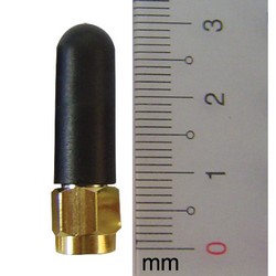 2.4 GHz 0 dBi对讲机STUB天线 – 刚性反极性SMA公头的图片