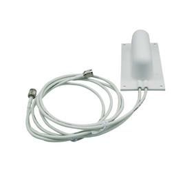 2.4 GHz, 5 dBi, 广角平板天线, 带4.0 ft / 1.2 m长双反极性SMA插头连接器引线的图片