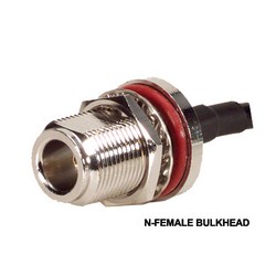 2.4GHz 9dBi对讲机天线，穿壁式N型母头连接器的图片