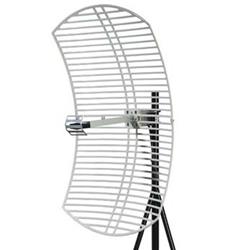 2.4 GHz,24 dBi,压铸小型化栅格天线, 集成N型公头连接器的图片