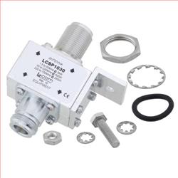 Type N F/F In/Out RF Surge Protector 1.5MHz - 700MHz DC Block 3kW 20kA Blocking Cap and Gas Tube的图片