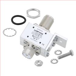 UHF F/F Bulkhead RF Surge Protector 1.5MHz - 700MHz DC Block 2kW 50kA Blocking Cap and Gas Tube的图片