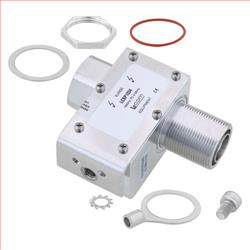 7/16 M/F In/Out RF Surge Protector 100MHz - 512MHz 750W IP67 20kA Surge Filter Low PIM -155 dBc的图片