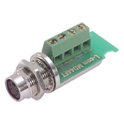 Mini DIN 4连接器，母头，用于的图片