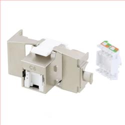 Category 6 Shielded Keystone Jack Tool-less w/ PoE+ Compliance的图片