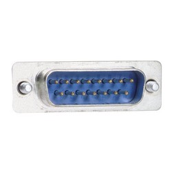 直角D-Sub PCB连接器，DB15公头，10件/托盘的图片