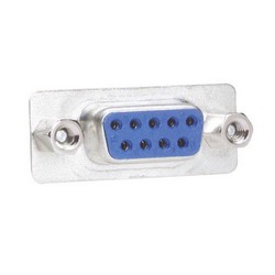 直角D-Sub PCB连接器，DB9母头，10件/托盘的图片