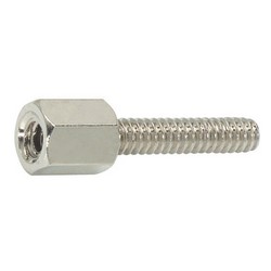 4-40 D-Sub护套螺丝套件，0.40in/1.0cm螺纹，0.160in/0.4cm螺丝的图片