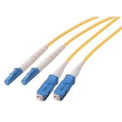 9/125,单模光纤跳线, 双 SC /双 LC,5.0m的图片