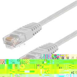 Category 6 Flat Patch Cable, RJ45 / RJ45, White, 75.0 ft的图片