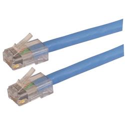 6类低烟无卤跳线，RJ45/RJ45，蓝，3英尺（0.9米）的图片