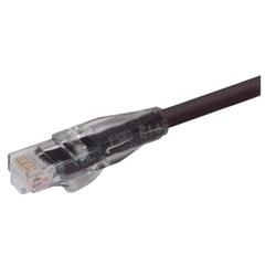 特优型超 5 类 RJ45/RJ45 模制级以太网跳线黑色40ft / 12.2m的图片