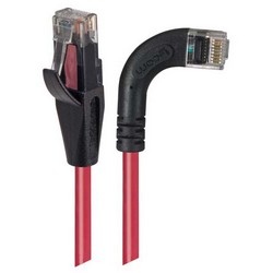 超5类直角型跳线，直通/直角右出线，红，20英尺（6.1米）的图片