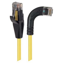 超5类直角型跳线，直通/直角右出线，黄，1英尺（0.3米）的图片