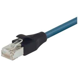 超5类屏蔽高柔性以太网线缆，RJ45/RJ45，1英尺（0.3米）的图片