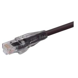 经济型6类跳线，RJ45/RJ45，黑，30英尺（9.1米）的图片