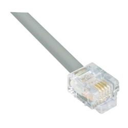 5类USOC-4跳线，RJ11水晶头/RJ11，10英尺（3米）的图片