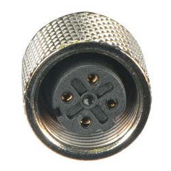 超5类M12 4针D编码SF/UTP工业级线缆，M12母头/RJ45，3米的图片