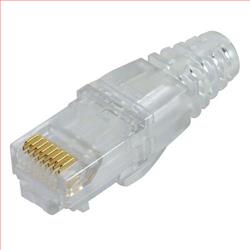 6类RJ45压接插头（8X8），带load bar/分线器的图片