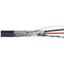 USB 2.0兼容散装线缆，低烟无卤护套，500英尺（152.4米）卷轴，28AWG/28AWG的图片