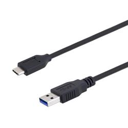高柔性USB 3.0线缆，A型公头/Type-C公头，0.75米的图片