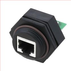 IP67工业级RJ45插座，带焊接端子的图片