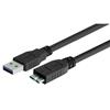 低烟无卤USB 3.0线缆，A型/Micro-B，1米的图片