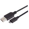 低烟无卤USB线缆，A型/5针Micro-B，3米的图片