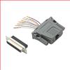模块化适配器，DB25 母头 /RJ45 (8x8) 插座50 μ / 0.762 μm 厚镀金层的图片