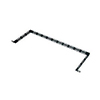 L-com 19" L-shaped Steel Lacing Bar 6" Offset - 10 Pk的图片