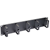 L-com 19" Cable Management Panel w/ 5 Metal D-Rings 2U的图片