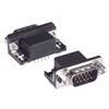 直角D-Sub PCB连接器，DB15公头，10件/托盘的图片