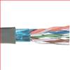 超5类, PVC,带有箔屏蔽, 4对绞合,26AWG,1,000 ft/305m 线轴包装包装,灰色的图片