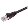 特优型超6类线缆，RJ45/RJ45，黑，2英尺（0.6米）的图片