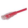 经济型6类跳线，RJ45/RJ45，红，7英尺（2.1米）的图片